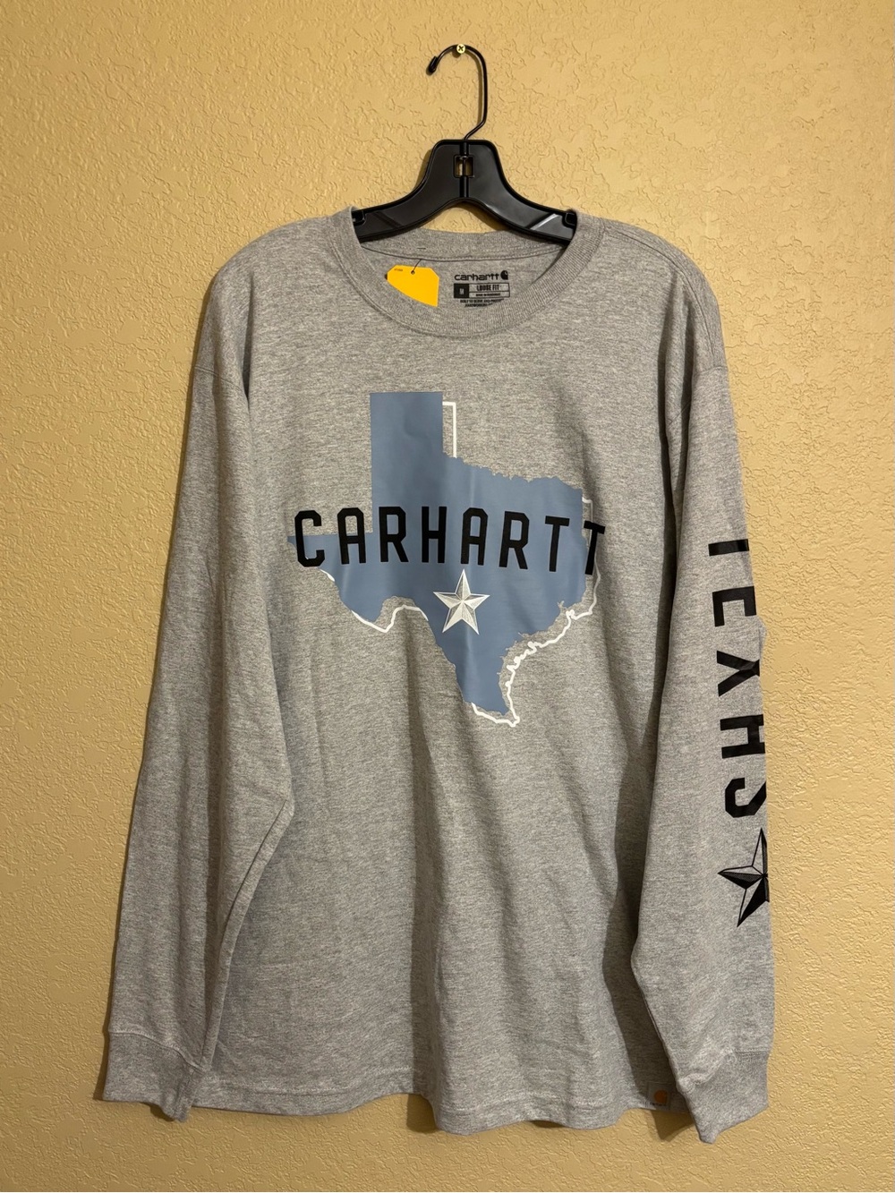 NWT Carhartt men’s Loose Fit Heavyweight Texas Graphic Tee sz M
